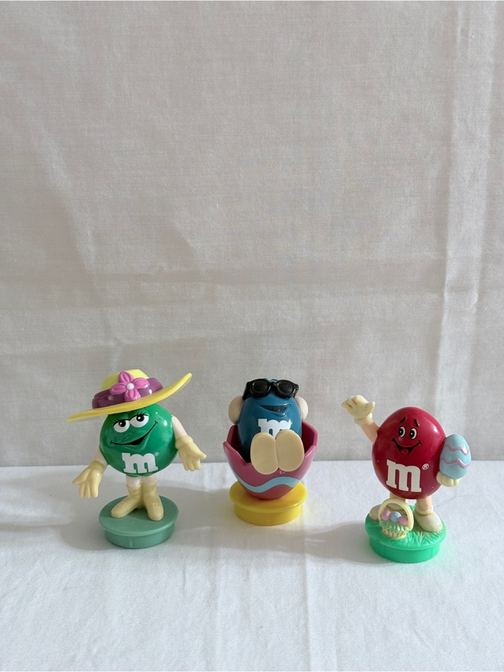 M&M'S Green, Blue & Red Character Figure Trio